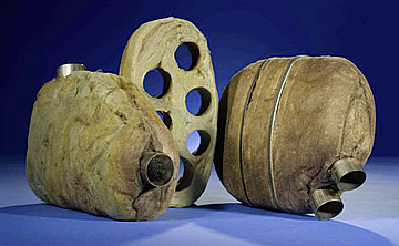 Preformed fibre parts