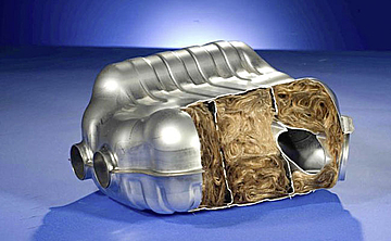 Preformed fibre parts